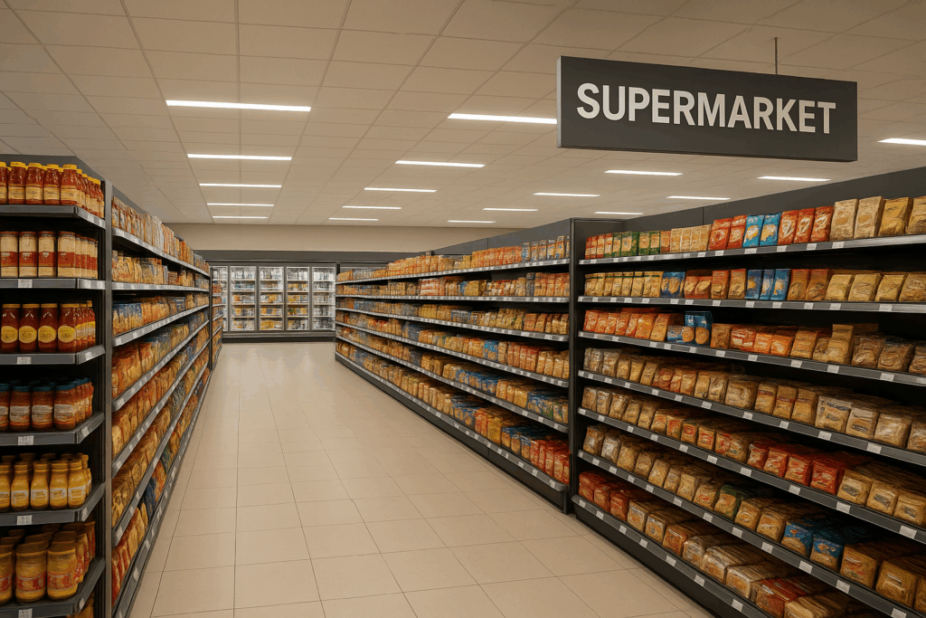 render-de-supermnarket