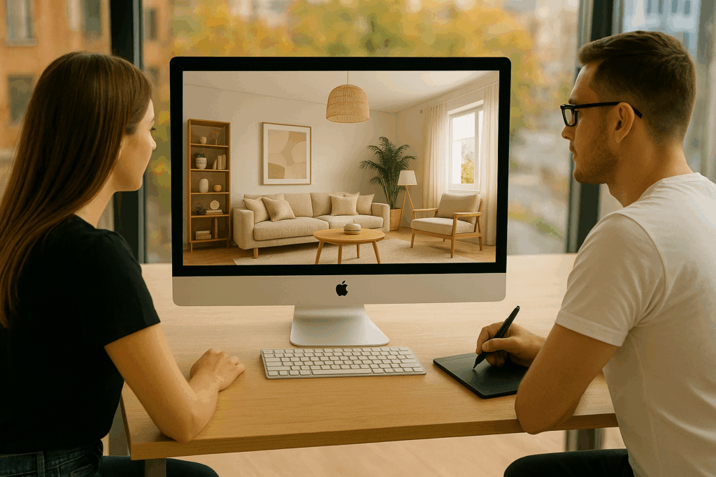 render-decoración